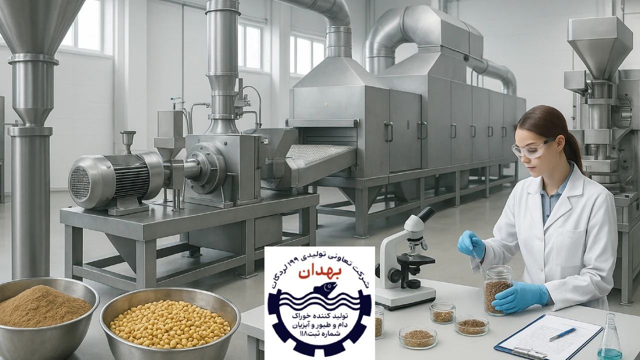تولید خوراک آبزیان با پرتوتابی | کنترل و آزمایش