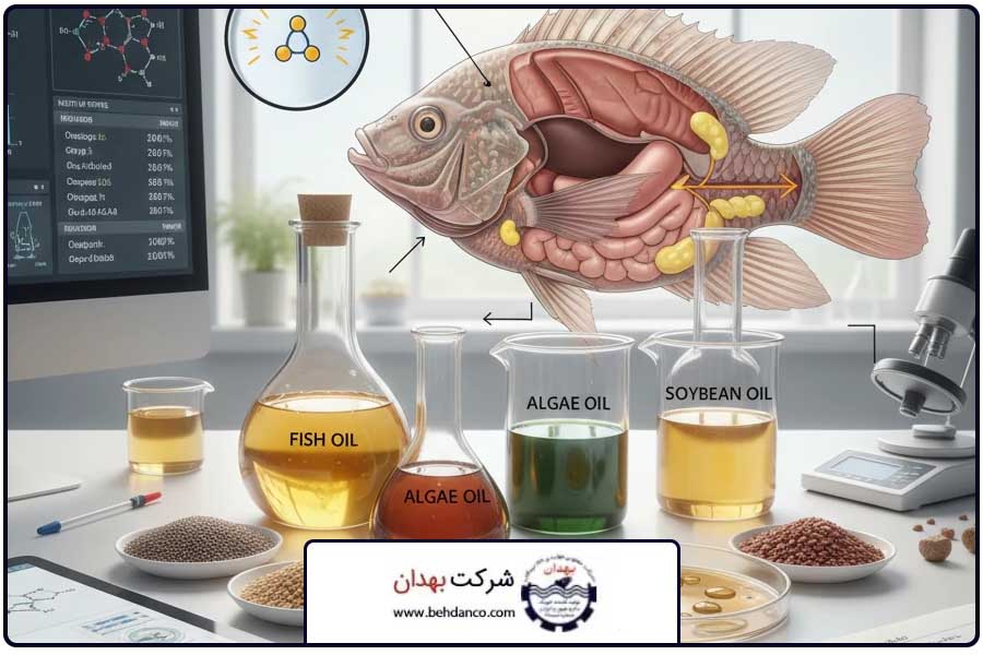 چربی ها | خوراک ماهی تیلاپیا