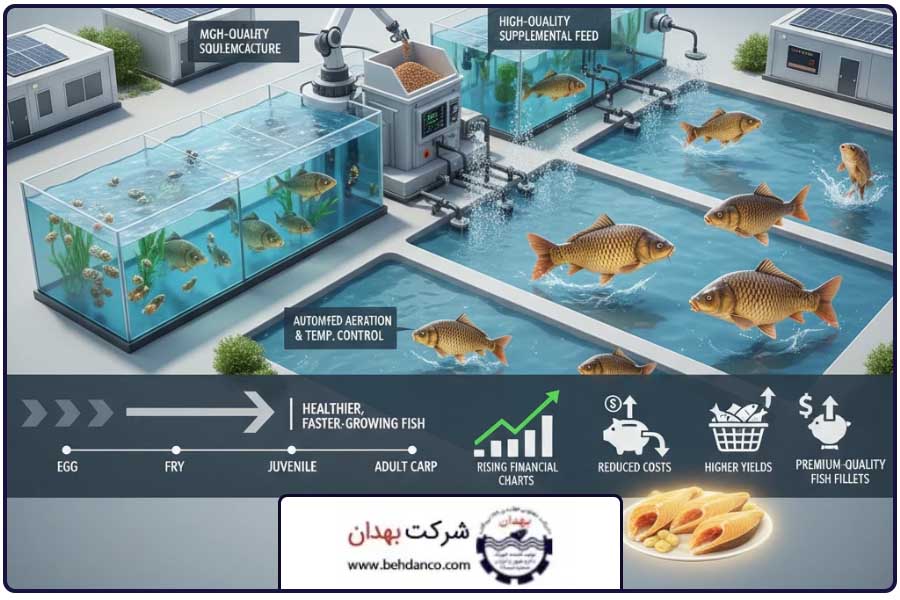 جمع بندی نهایی | مکمل رشد ماهی کپور