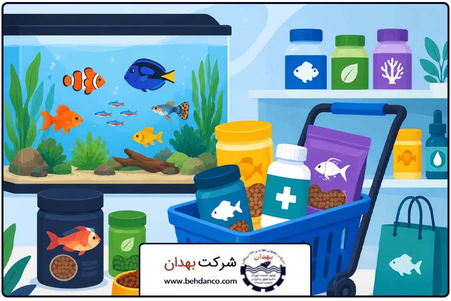 بررسی انواع محصولات | خرید مکمل غذایی آبزیان