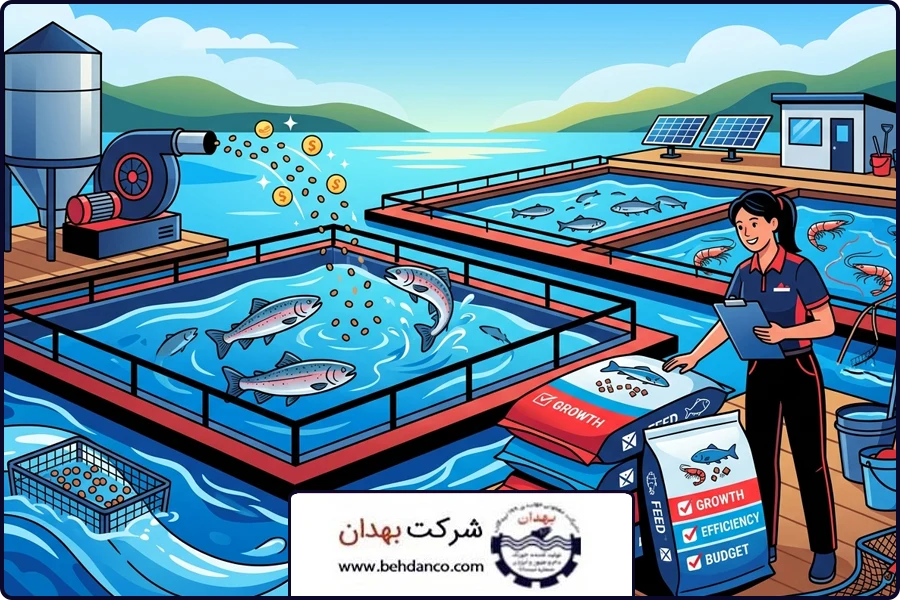 اعتبار کارخانه | خرید خوراک اقتصادی آبزیان