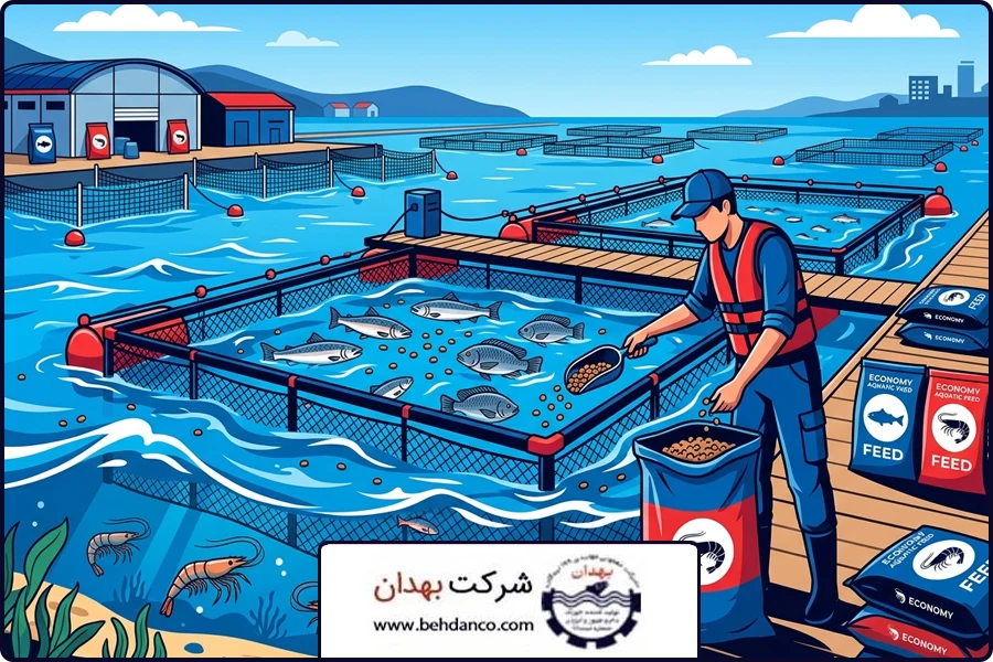 بند نخستین | خرید خوراک اقتصادی آبزیان