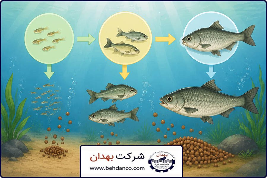پروتئین در خوراک ماهی | نیاز ماهیها به پروتئین در مراحل مختلف رشد