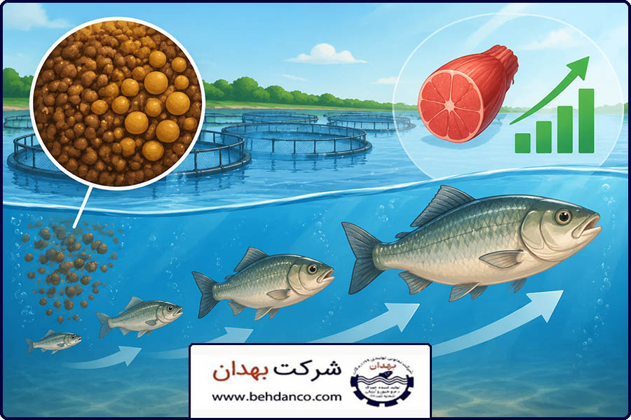 پروتئین در خوراک ماهی | نقش پروتئین در رشد ماهیهای پرورشی