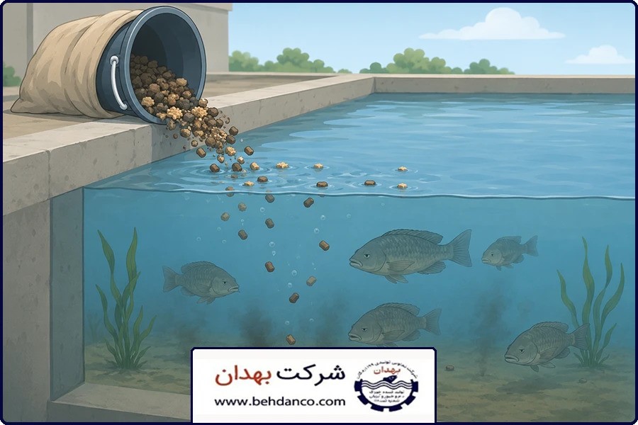 علت رشد نکردن ماهی پرورشی | استفاده از خوراک بی‌کیفیت