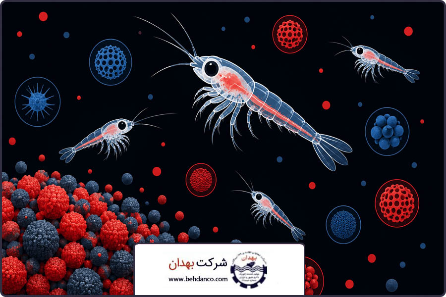 بند پایانی | خوراک لارو میگو