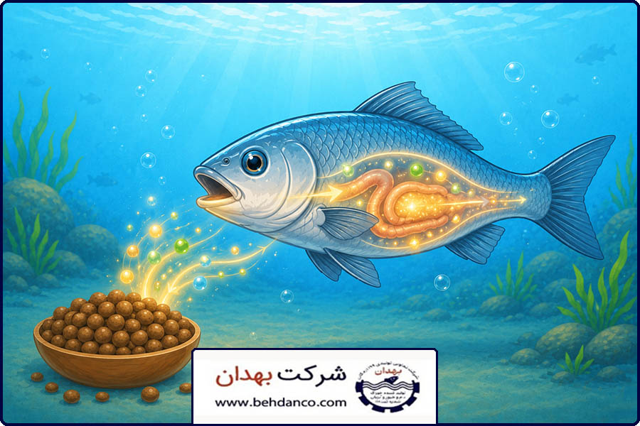 مواد تشکیل دهنده خوراک ماهی | قابلیت هضم و جذب بالا
